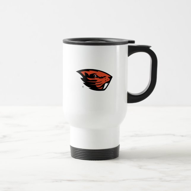 Oregon State Beavers | Beaver Head Travel Mug (Right)