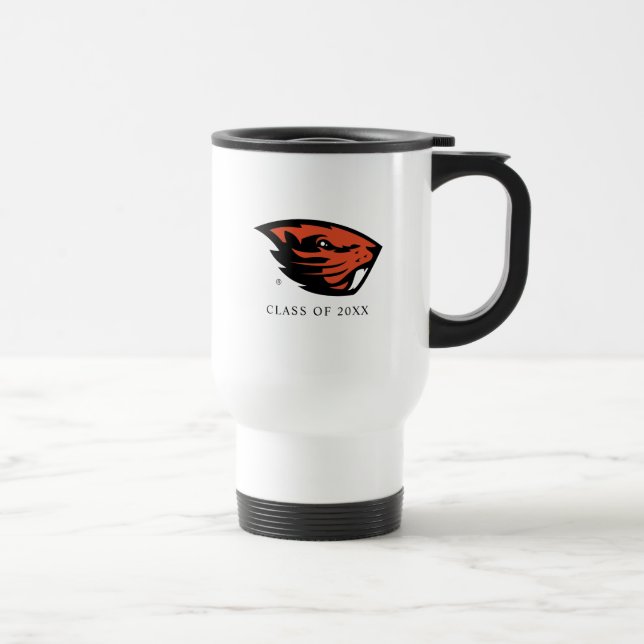 Oregon State Beavers | Beaver Head Travel Mug (Right)