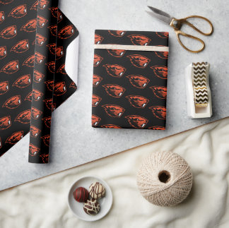 Oregon State Beavers | Beaver Head Wrapping Paper