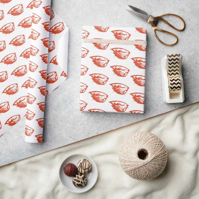 Oregon State Beavers | Beaver Head Wrapping Paper (Crafts)