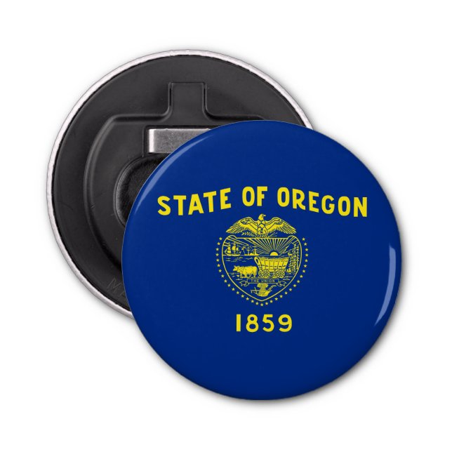 Oregon State Flag Bottle Opener (Front)