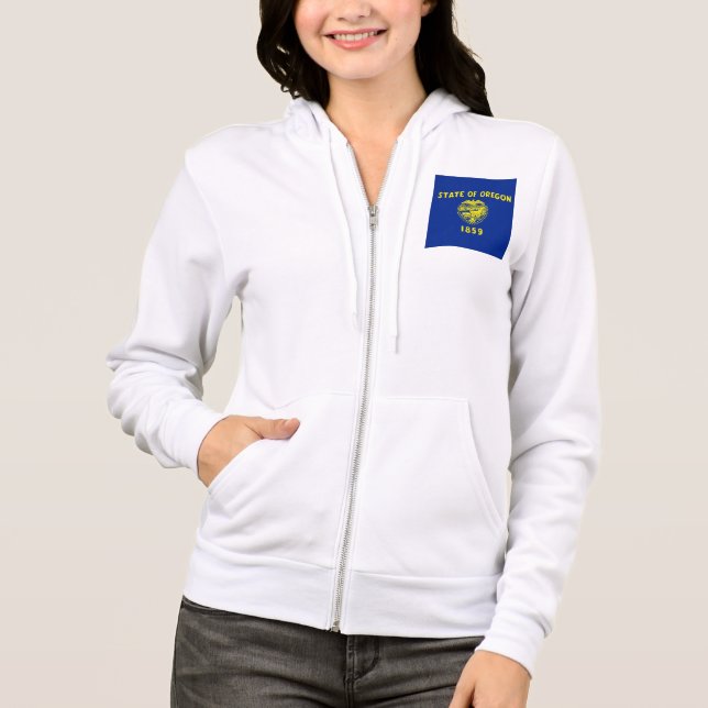 Oregon State Flag Design Hoodie (Front)