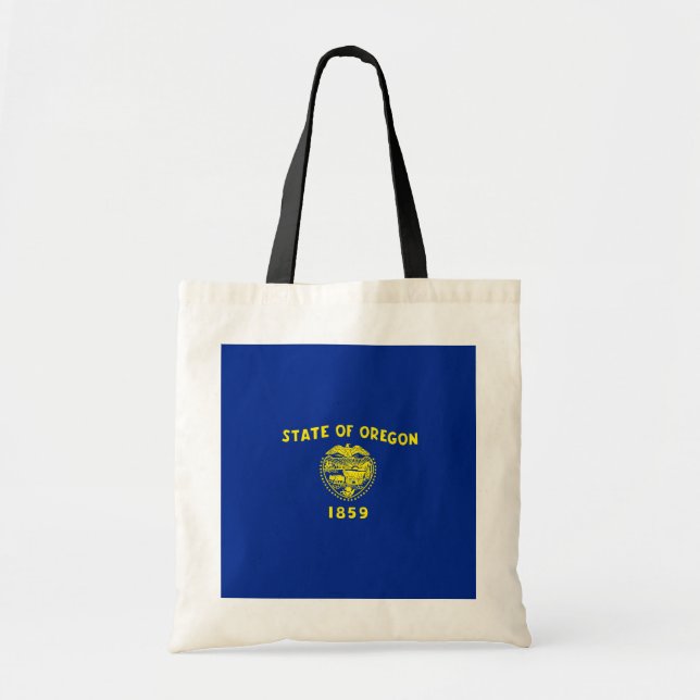Oregon State Flag Design Tote Bag (Front)