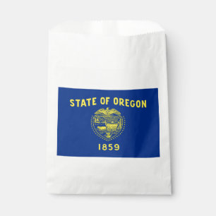 Oregon State Flag Favour Bags