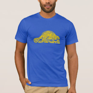 Oregon State Flag Grunge Beaver Salem Love T-Shirt