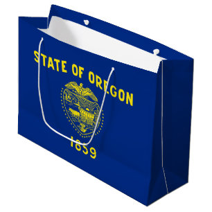 Oregon State Flag Large Gift Bag