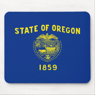 Oregon State Flag Mouse Mat