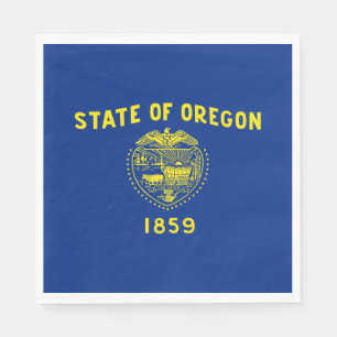Oregon State Flag Napkin