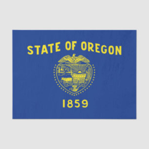 Oregon State Flag Tissue Paper