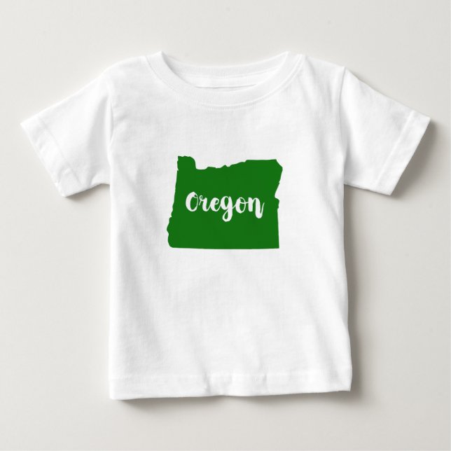 Oregon State Green Baby T-Shirt (Front)