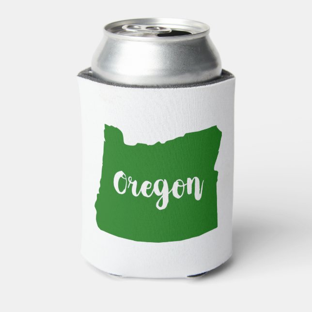 Oregon State Green Can Cooler (Can Back)