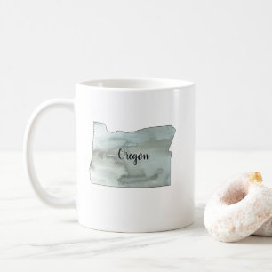 Oregon State Illustration  Coffee Mug
