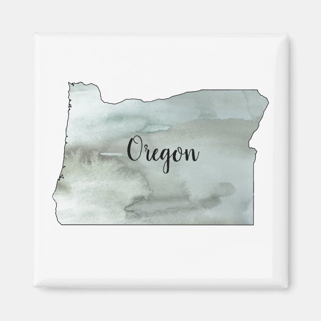 Oregon State Illustration  Magnet (Front)