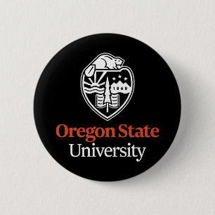 Oregon State University 6 Cm Round Badge