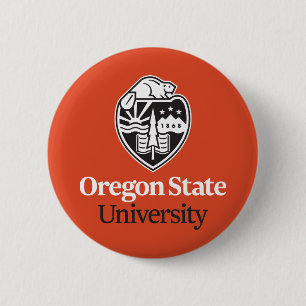 Oregon State University 6 Cm Round Badge