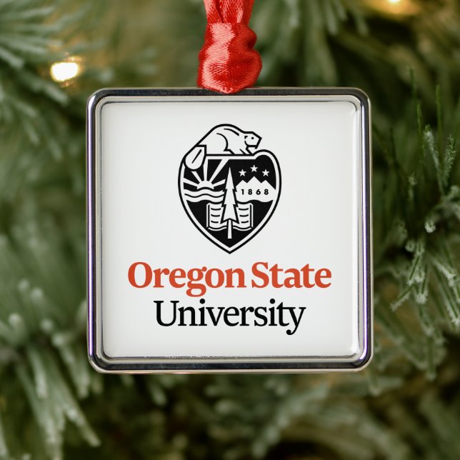Oregon State University Metal Tree Decoration (Tree)