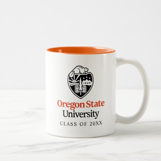 Oregon State University Two-Tone Coffee Mug (Right)