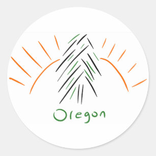 Oregon Sticker