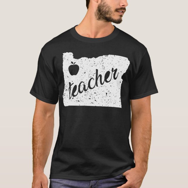 Oregon Teacher Protest Red For Ed  T-Shirt (Front)