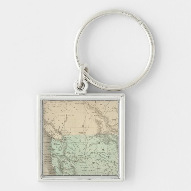 Oregon Territory Key Ring (Front)