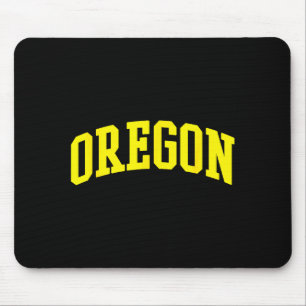 Oregon - Throwback Design - Clic  Mouse Mat