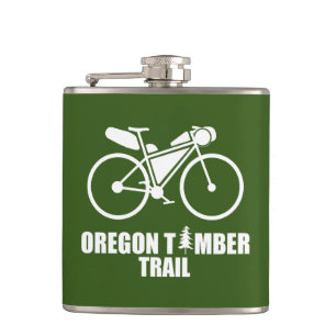 Oregon Timber Trail Bikepacking Hip Flask