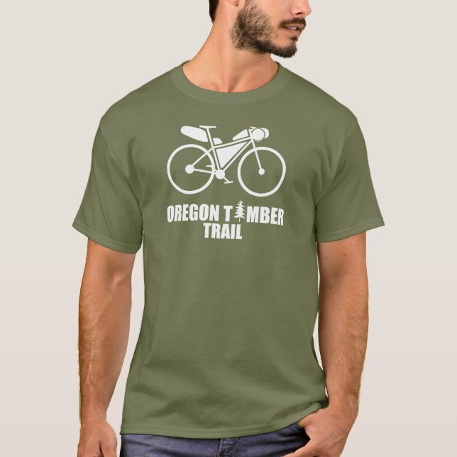 Oregon Timber Trail Bikepacking T-Shirt (Front)