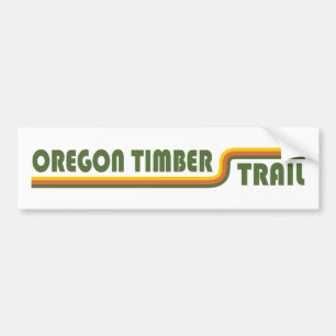 Oregon Timber Trail Bumper Sticker