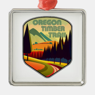 Oregon Timber Trail Colours Metal Tree Decoration