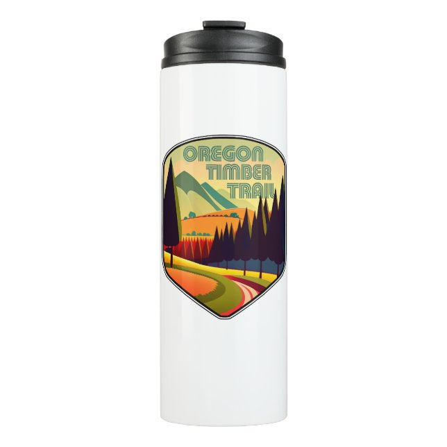 Oregon Timber Trail Colours Thermal Tumbler (Front)