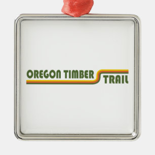 Oregon Timber Trail Metal Tree Decoration