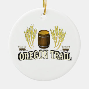 oregon trail blessing ceramic tree decoration