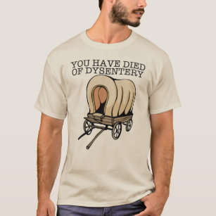 Oregon Trail Funny Wagon T-Shirt