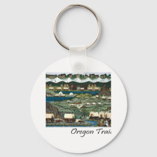 Oregon Trail Key Ring