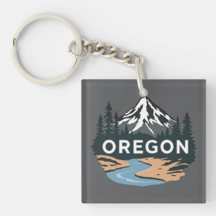 Oregon United States of America Key Ring