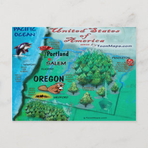 Oregon USA Card