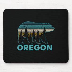 Oregon Usa Grizzly Bear Souvenir Mouse Mat