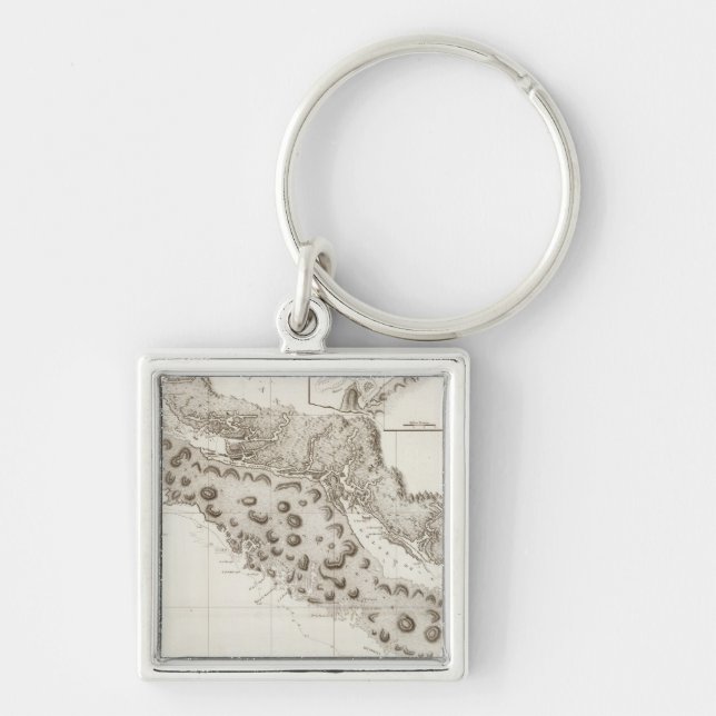 Oregon Washington British Columbia Key Ring (Front)