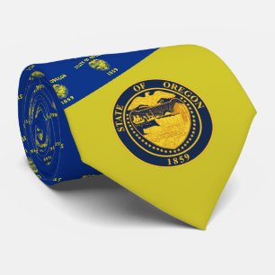 Oregonian Flag & Seal, Flag of Oregon Tie