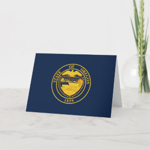 Oregonian Seal, Seal of Oregon Card