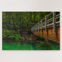 Oregon's McKenzie River headwaters bridge