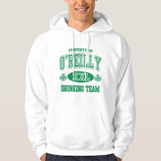 O'Reilly Irish Drinking Team Hoodie (Front)