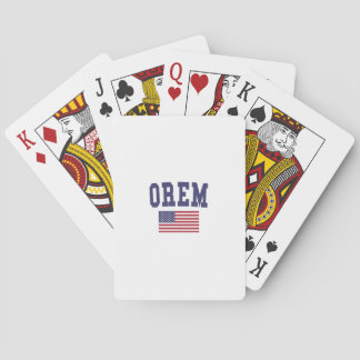 Orem US Flag Playing Cards