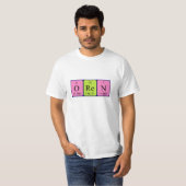 Oren periodic table name shirt (Front Full)