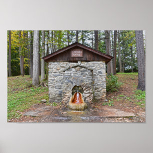 Orenda Spring, Saratoga County New York  Poster