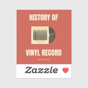 ORENGE AND BLACK IN Custom-Cut Vinyl Sticker