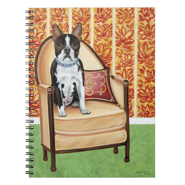 Oreo Cookie Boston Notebook (Front)