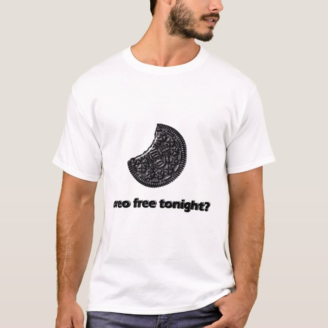Oreo Free Tonight? T-Shirt (Front)