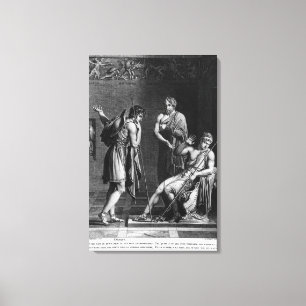 Orestes and Pyrrhus Canvas Print