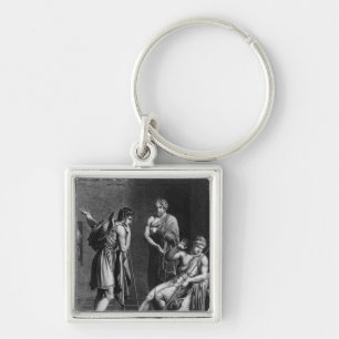 Orestes and Pyrrhus Key Ring